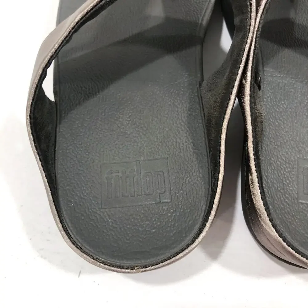 Fitflop sandals pewter